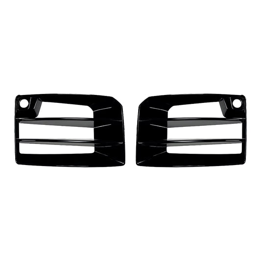 Front Bumper Air Duct Trim Carbon Fiber Look/Gloss Black - G87 M2