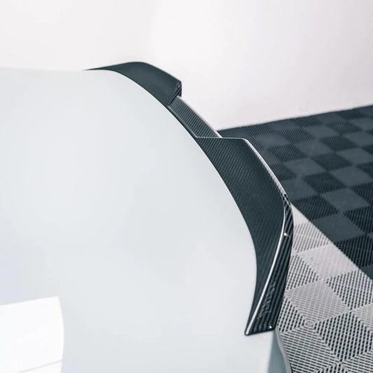 Real Carbon Fiber Rear Trunk Spoiler Wing for 2022-2024 BMW 2-Series G42 M240I & G87 M2 Coupe