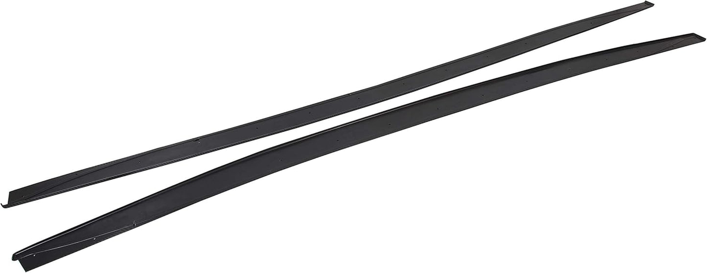 Side Skirts Rocker Panels Compatible with 2014-2019 BMW F80 M3 Rocker Panels Extension M-Performance Extended Style 80" L Carbon Fiber Painted