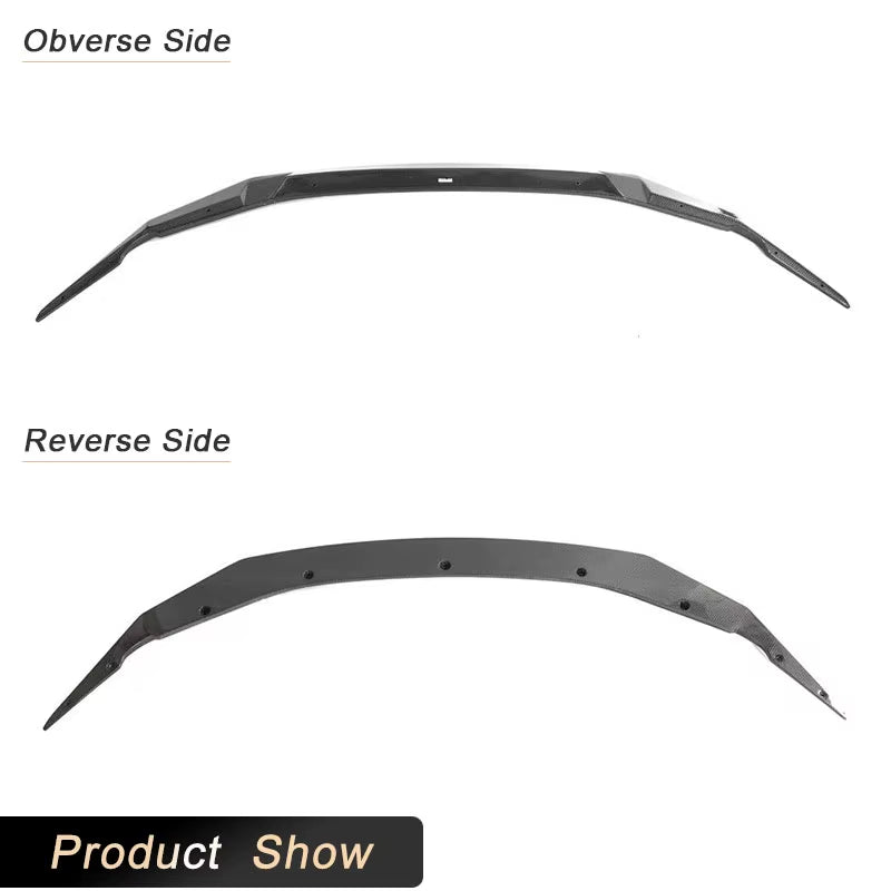 Carbon Fiber Front Bumber Lip Spoiler for BMW 5 Series F90 M5 Sedan 4-Door 2021 2022 Car Racing Front Lip Chin Apron Body Kit