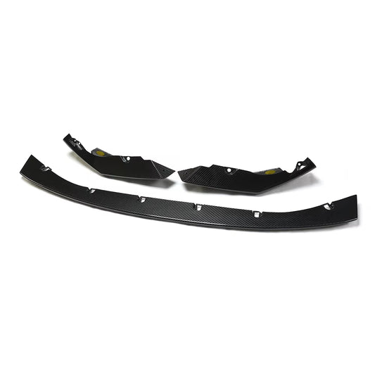G82 G80 Dry Carbon Fiber Front Bumper Lip for BMW M3 G80 G82 G83 M4 Carbon Car Side Splitter Automotive Body Kits MP Style 3 PCS
