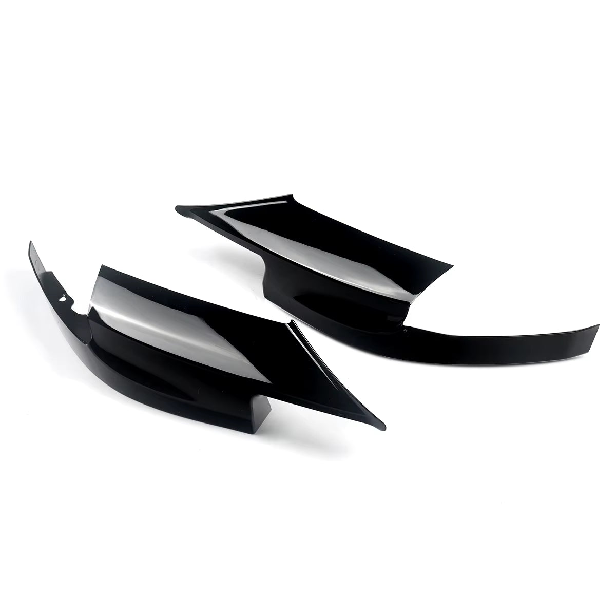 Car Front Bumper Lip Chin Splitters for BMW 5 Series F10 M5 Model 2010-2016 Body Kit Aprons Cover Guard Trim