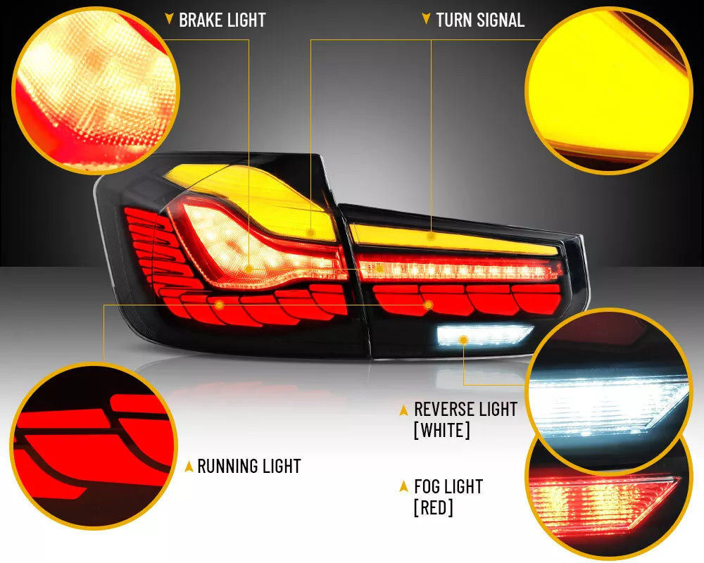 Smoked LED Taillights - F80 M3 F30 & F35