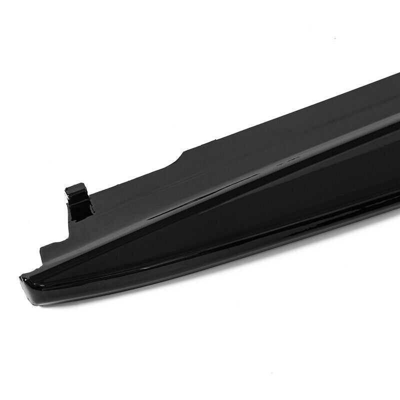 2X for BMW G30 530I 540I & F90 M5 Sedan 2017-22 MP Style Side Skirts Gloss Black