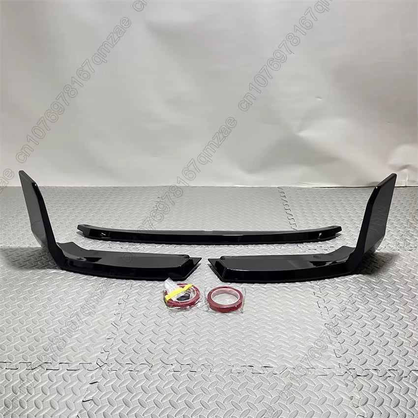 3PCS Front Bumper Spoiler Lip Lower Guard Blade Splitter for BMW 2 Series M2 G87 2023-2024 MP Style Guard Cover Tuning Kits
