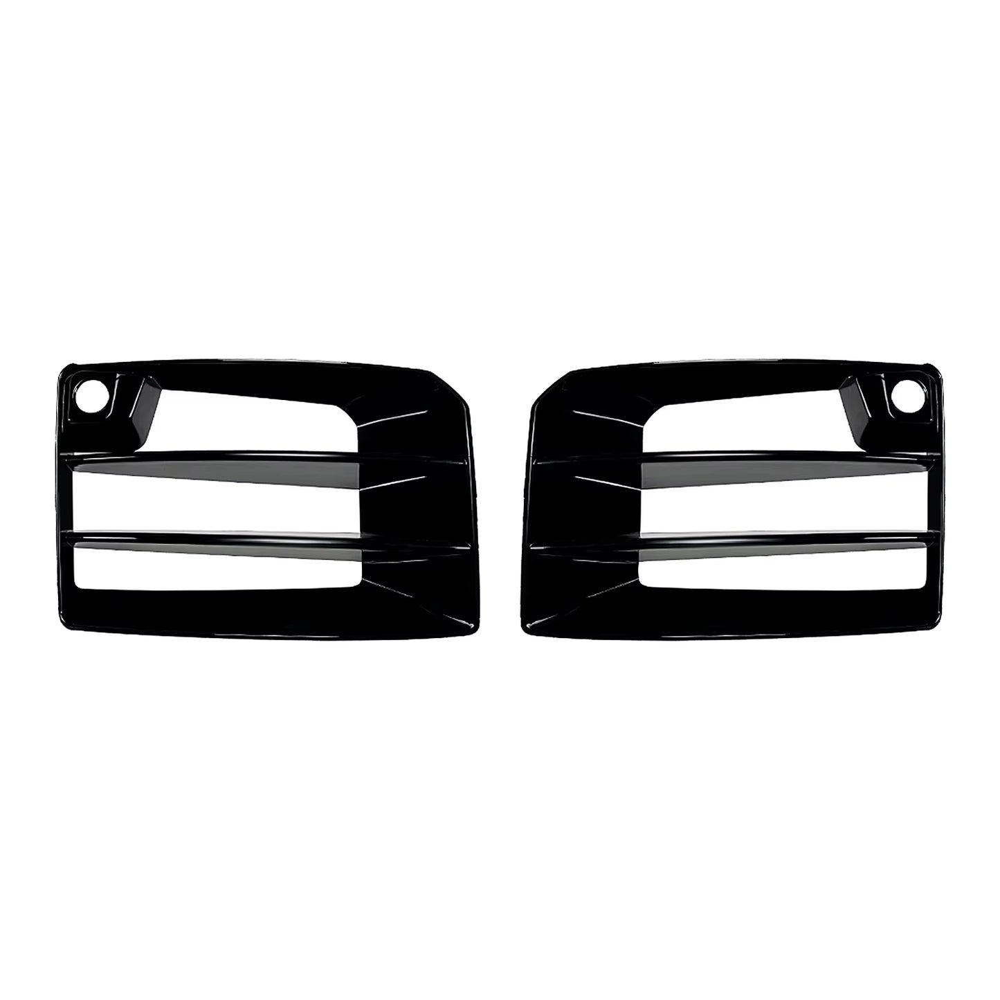 Front Bumper Air Duct Trim Carbon Fiber Look/Gloss Black  - G87 M2 