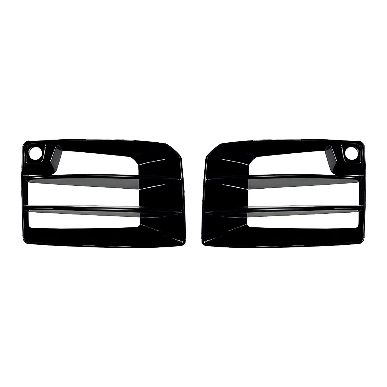 Front Bumper Air Duct Trim Carbon Fiber Look/Gloss Black  - G87 M2 