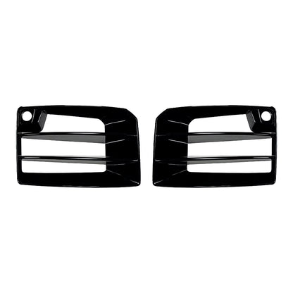 Front Bumper Air Duct Trim Carbon Fiber Look/Gloss Black  - G87 M2 