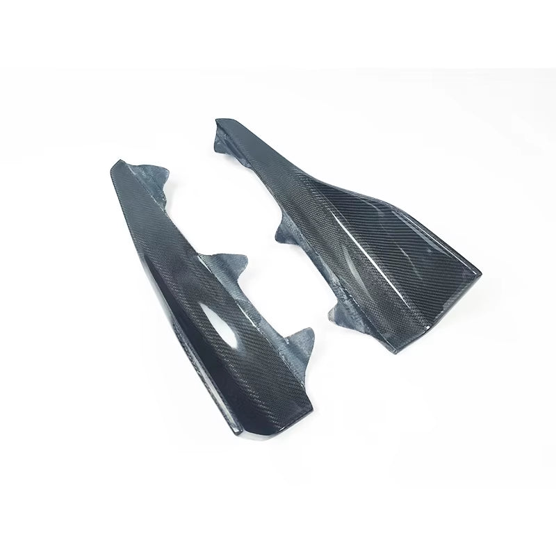 Carbon Fiber / FRP Side Skirts Splitters Cupwings Winglets for BMW 2 Series F87 M2 M2C Competition 2016 - 2020 2015 2017 Canards