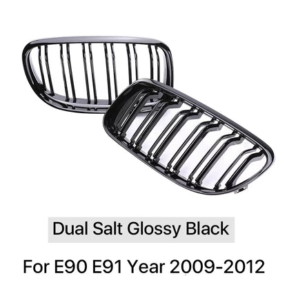 Carbon Grills Cover Front Bottom Bumper Kindly Facelift M Style Grille for BMW 3 Series E90 E91 2009-2012 LCI 328I 330I 335I