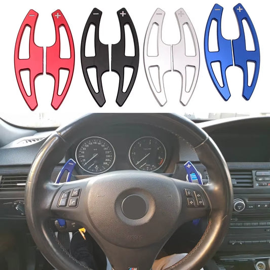 Metal Car Steering Wheel Paddle Extend Shifter Replacement for BMW 3 Series E90 E92 E93 M3 E70 E71 X5M X6M