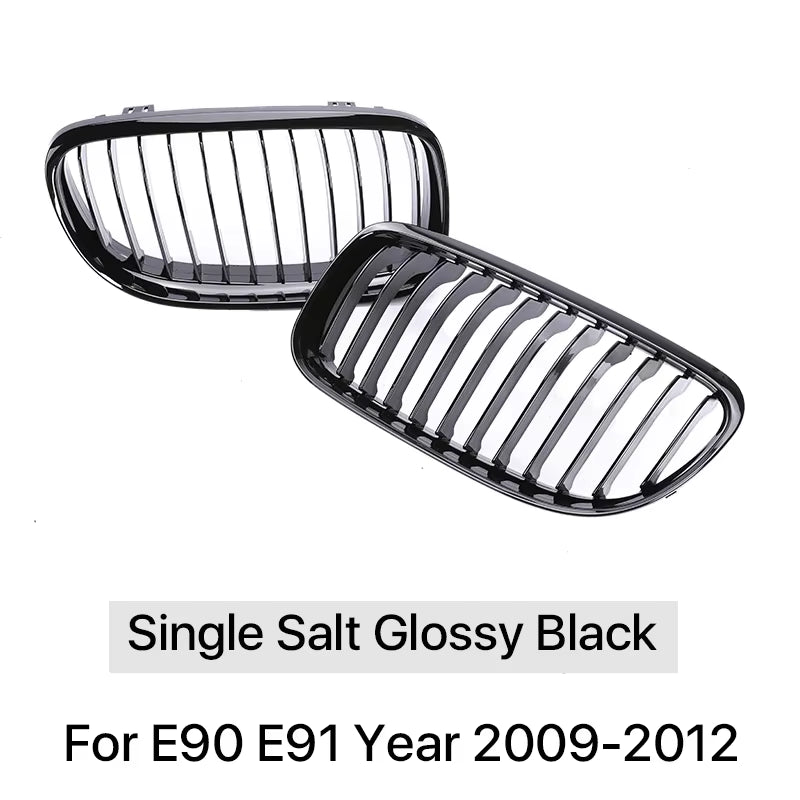 Carbon Grills Cover Front Bottom Bumper Kindly Facelift M Style Grille for BMW 3 Series E90 E91 2009-2012 LCI 328I 330I 335I