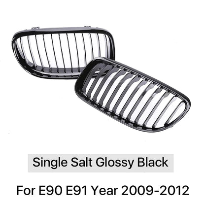 Carbon Grills Cover Front Bottom Bumper Kindly Facelift M Style Grille for BMW 3 Series E90 E91 2009-2012 LCI 328I 330I 335I