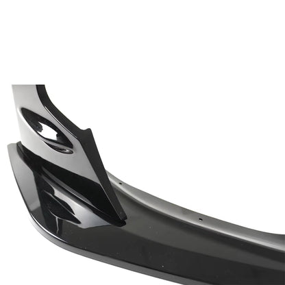 For BMW F80 M3 F82 F83 M4 2015-202 Front Bumper Lip Spoiler Splitter Body Kit Cars Accessories Carbon Fiber Print Glossy Black