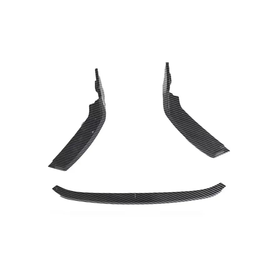 3PCS Front Bumper Spoiler Lip Lower Guard Blade Splitter for BMW 2 Series M2 G87 2023-2024 MP Style Guard Cover Tuning Kits