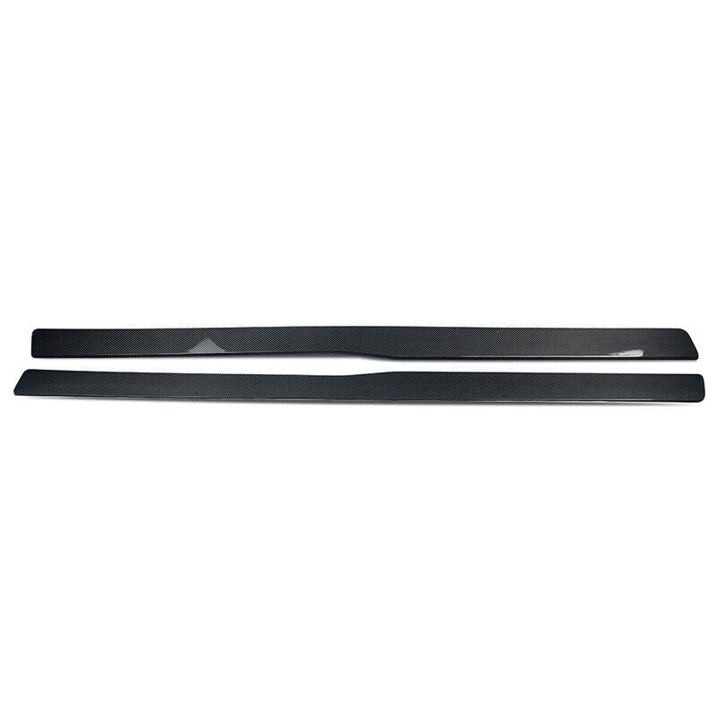 Carbon Fiber Black Side Skirts for BMW F80 M3 F82 M4 2015-2020 Extenstion Lip