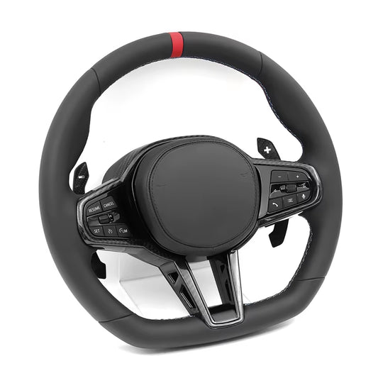 New Car Steering Wheel for BMW G/F Series G20 G30 G31 G32 G01 X4 G02 M2 G87 M3 G80 M4 G82 G42 G21 G14 G15 G16