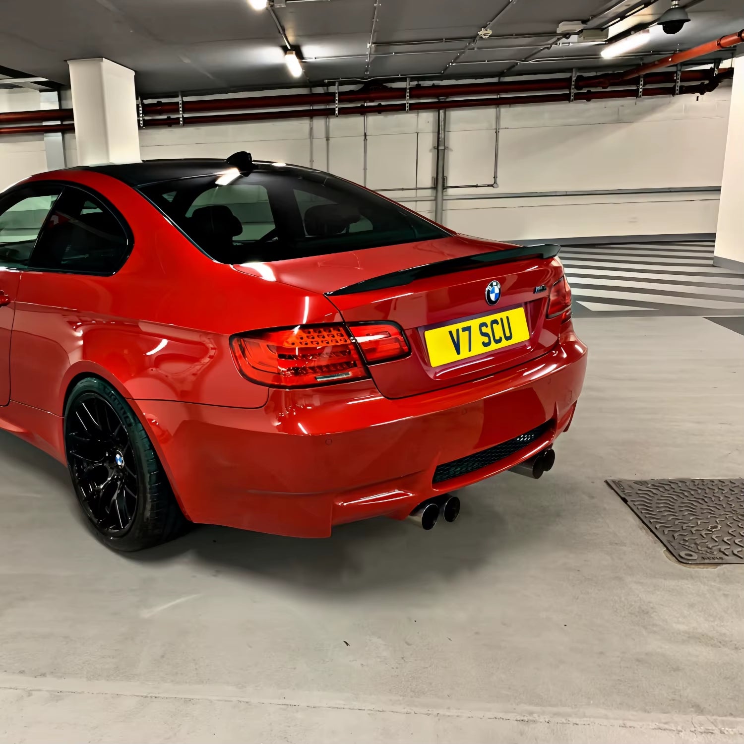 PSM MP Style Gloss Black Rear Trunk Spoiler Wings for BMW 3 Series E92 320I 320D 325I 325D 335Xi M3 Coupe 2005-2013 Accessories