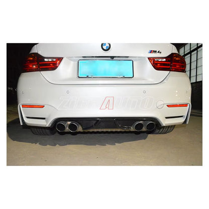 Rear Diffuser for BMW M3 F80 M4 F82/F83 Ak-Style Carbon Fiber Bumper Lip
