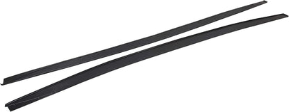 Side Skirts Rocker Panels Compatible with 2014-2019 BMW F80 M3 Rocker Panels Extension M-Performance Extended Style 80" L Carbon Fiber Painted