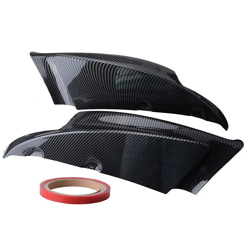 CARBON FIBER FRONT BUMPER LIP SPLITTERS SPOILER for 2008-2013 BMW E90 E92 M3 New