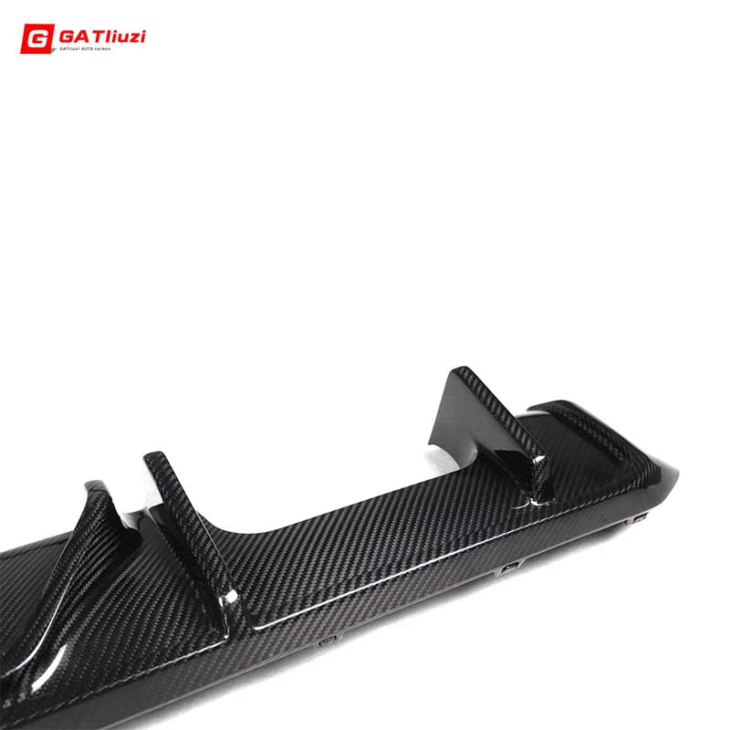 Dry Carbon Fiber G80 Rear Bumper Diffuser BC Style for BMW M3 G80 M4 G82 G83 Upgrade with LED Lights Rear Bumper Lip Kits 2021+