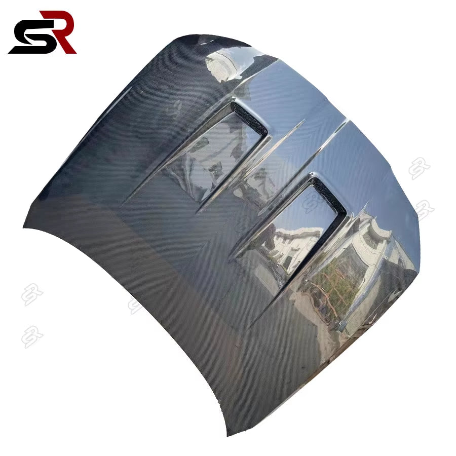 For BMW M3 M4 G80 G82 G83 2021+ Perforated Carbon Fiber Front Hood Hood Vent Cover Auto Accessories Body Kits