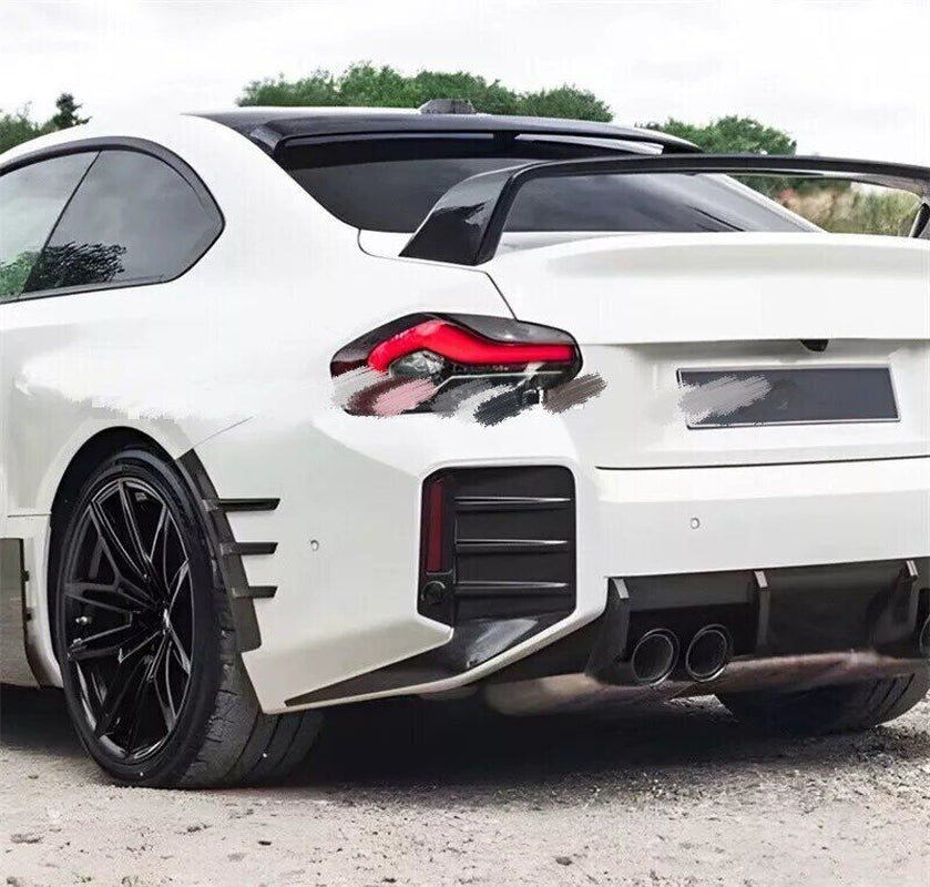 For BMW G87 M2 G42 2022-24 Carbon Fiber Rear Roof Visor Spoiler Window Wing Lip