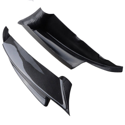 CARBON FIBER FRONT BUMPER LIP SPLITTERS SPOILER for 2008-2013 BMW E90 E92 M3 New