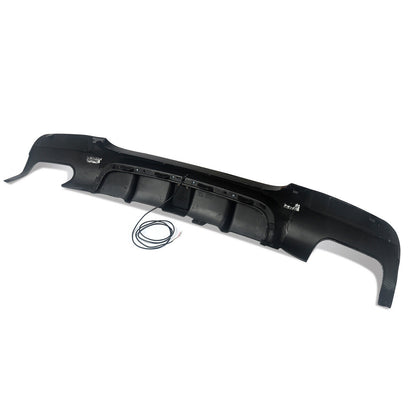 F1 Style for BMW E90 E91 M Sport Bumper Rear Bumper Diffuser Carbon Fiber Look