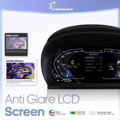 For BMW 3 Series E90/E91/E92/E93 2005-2012 Car Digital Cluster LCD Dashboard Player Cockpit Virtual Instrument