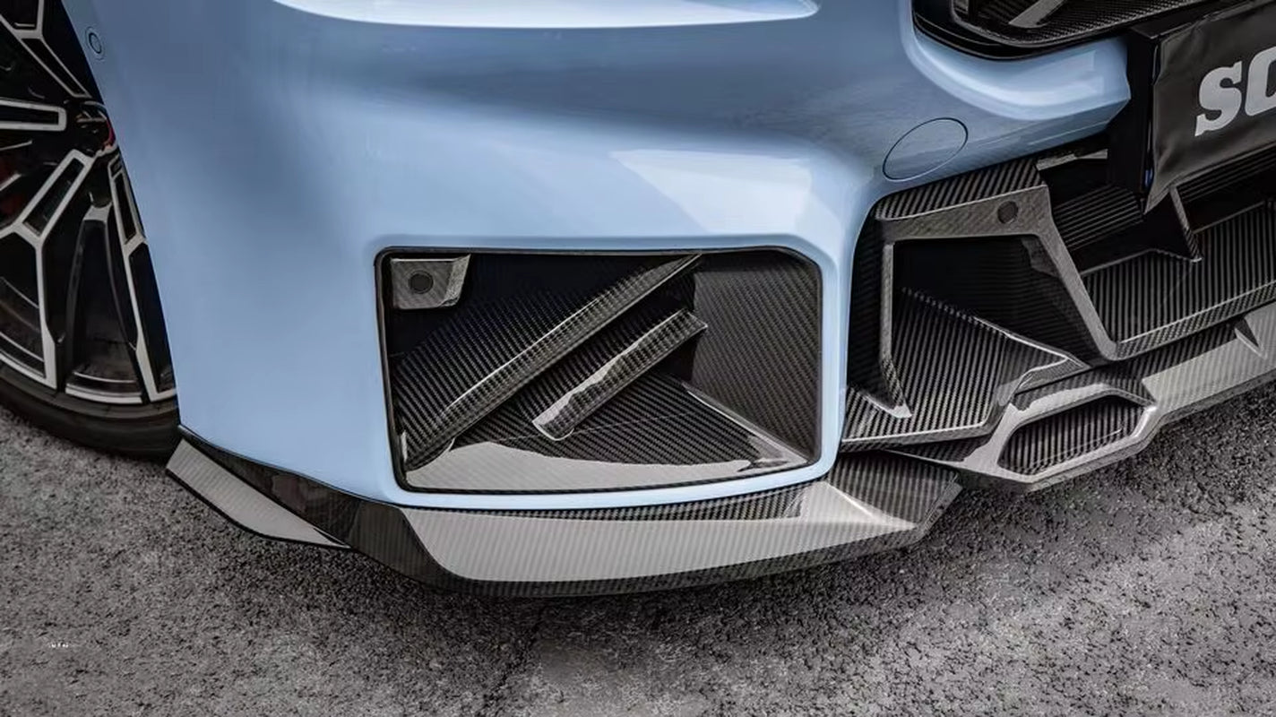 Real Carbon Fiber Air Duct Cover Trim - G87 M2 