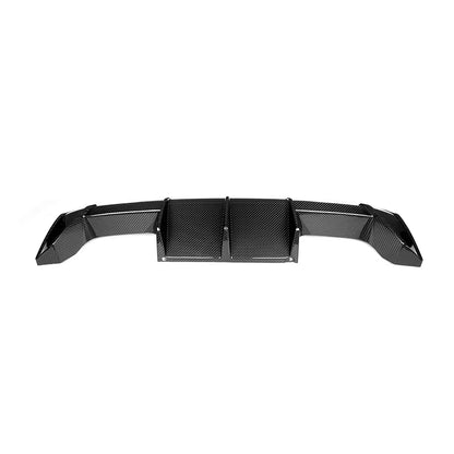 Real Dry Carbon Fiber Car Styling Rear Bumper Lip Diffuser Guard Spoiler for BMW M3 M4 G80 G82 G83 Sedan Coupe Convertible
