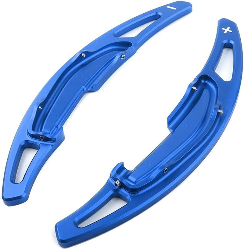 2PCS Paddle Shifter Extensions Sport Metal Steering Wheel Paddle Shifter for BMW M2 M3 M4 M5 X5M X6M F87 F85 F86 F80 F82 F83 F10 M6 F12 2016 2017 2018 2019 Paddle Shifters Blade Blue