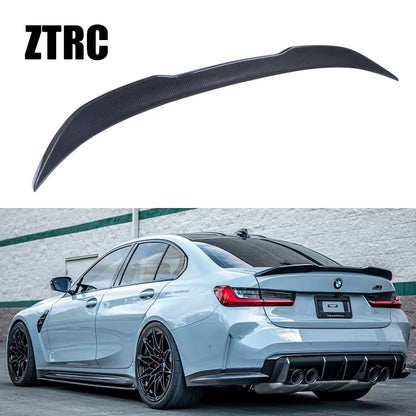 For BMW 3 Series G20 G28&M3 G80 DA&PRO Style Carbon Fiber Rear Spoiler Trunk Wing 2018-2024