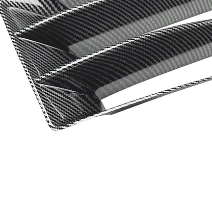 Front Bumper Air Duct Trim Carbon Fiber Look/Gloss Black  - G87 M2 