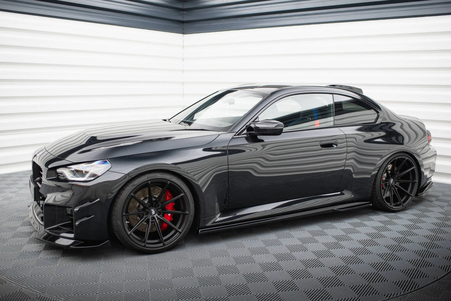 carbon fiber Pattern SIDE SKIRTS DIFFUSERS V.1  M2 G87