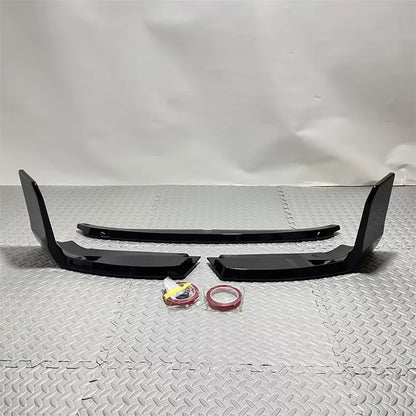 3PCS Front Bumper Spoiler Lip Lower Guard Blade Splitter for BMW 2 Series M2 G87 2023-2024 MP Style Guard Cover Tuning Kits