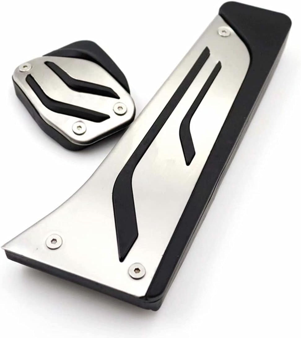 LHD Aluminum Alloy Car Pedals Accelerator Gas Brake Footrest Pedal Cover Trim for BMW M Series M2 M3 M4 M5 M6 F87 F80 F82 F83 F10 F12 F13 2014-2017