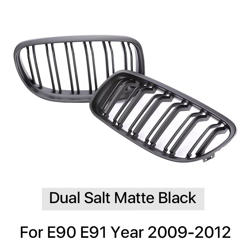 Carbon Grills Cover Front Bottom Bumper Kindly Facelift M Style Grille for BMW 3 Series E90 E91 2009-2012 LCI 328I 330I 335I