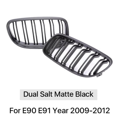 Carbon Grills Cover Front Bottom Bumper Kindly Facelift M Style Grille for BMW 3 Series E90 E91 2009-2012 LCI 328I 330I 335I