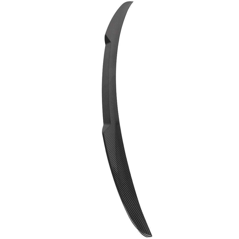 Trunk Spoiler for 2017-2022 BMW G30 G38 F90 M5 Real Carbon Fiber Glossy Finish