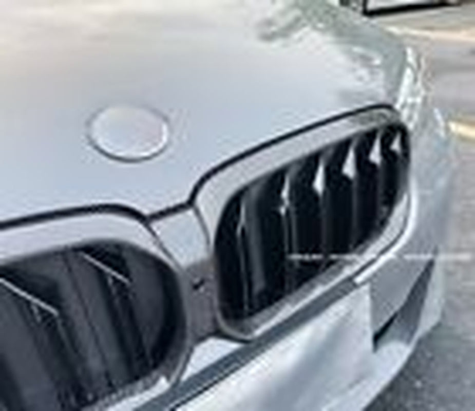 Real Carbon Fiber Front Grille Grill Cover for BMW 5 Series M5 F90 2021-2023