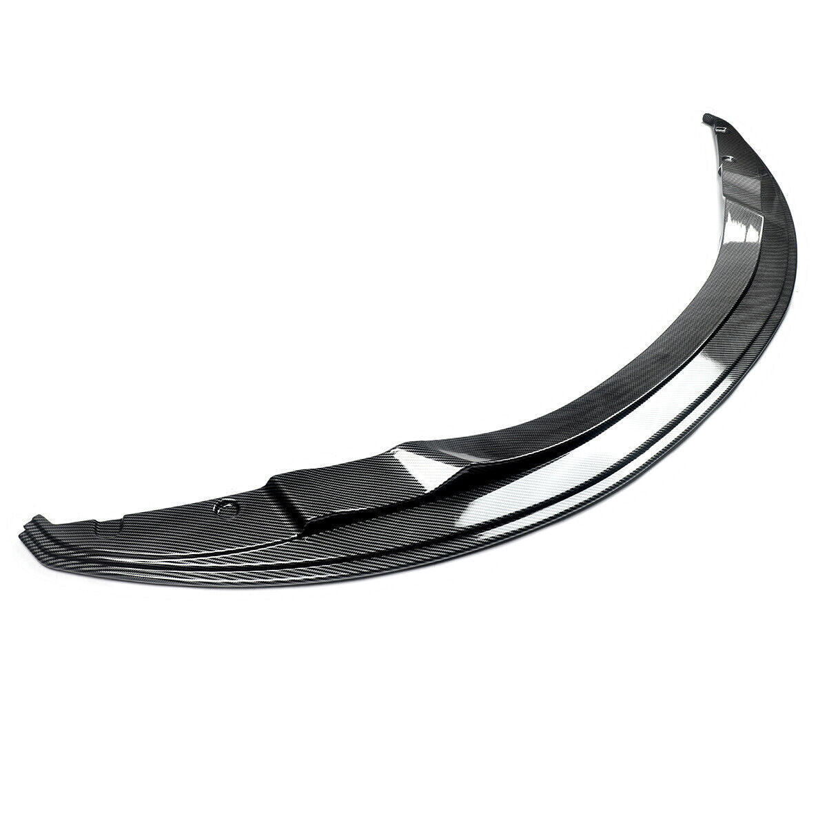 1X for 07-13 BMW E92 E93 M3 Carbon Fiber Style Front Bumper Lip Splitter Spoiler