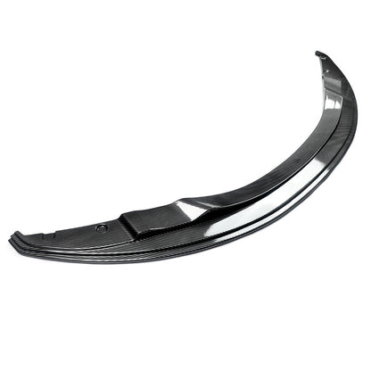1X for 07-13 BMW E92 E93 M3 Carbon Fiber Style Front Bumper Lip Splitter Spoiler