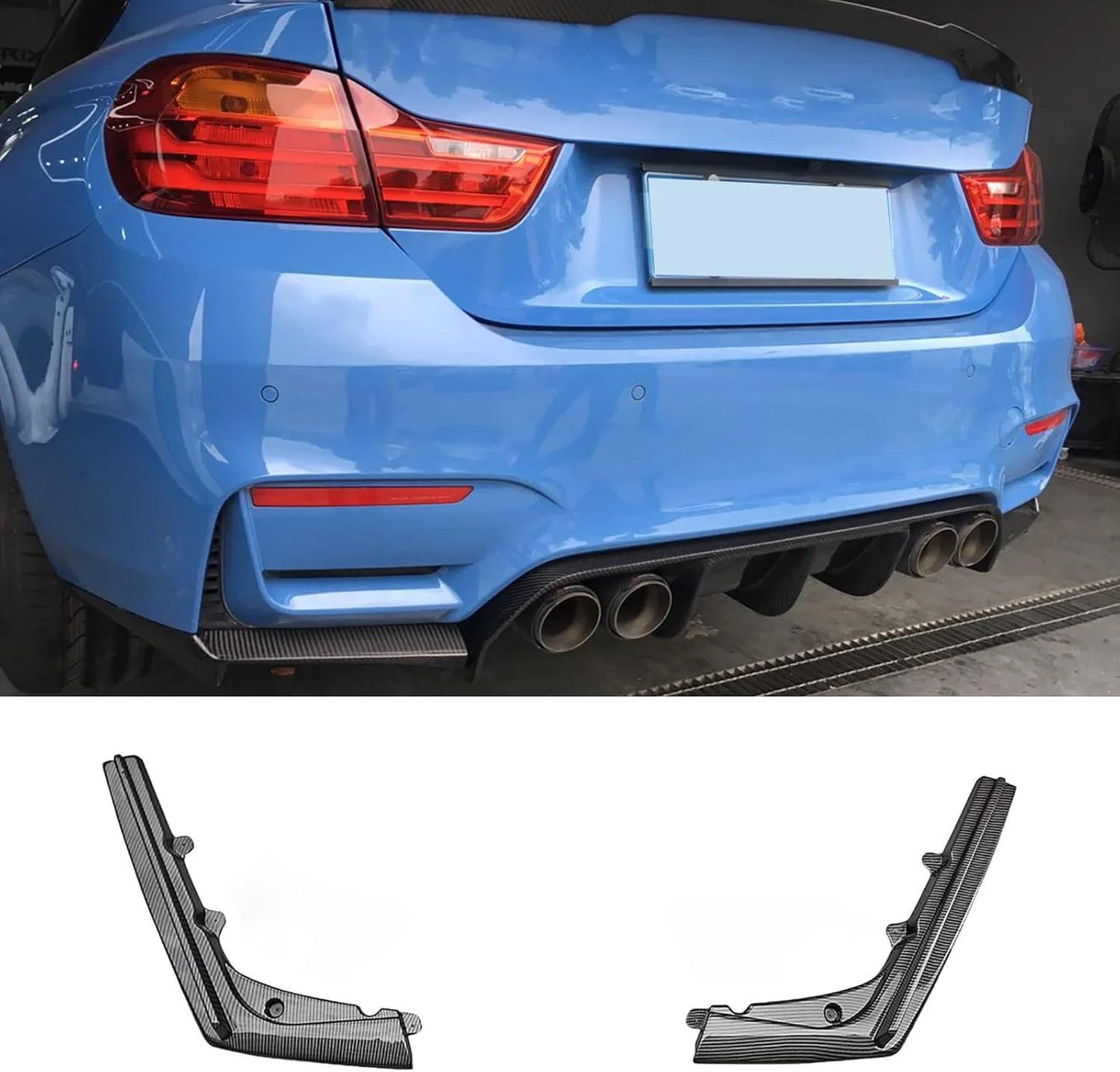 Carbon Fiber Rear Diffuser - F80 M3 & F82, F83 M4