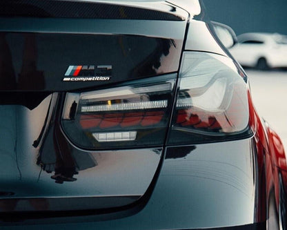 Smoked LED Taillights for 2012-2018 BMW 3-Series M3 F30 F35 F80 - Upgrade Your Style!