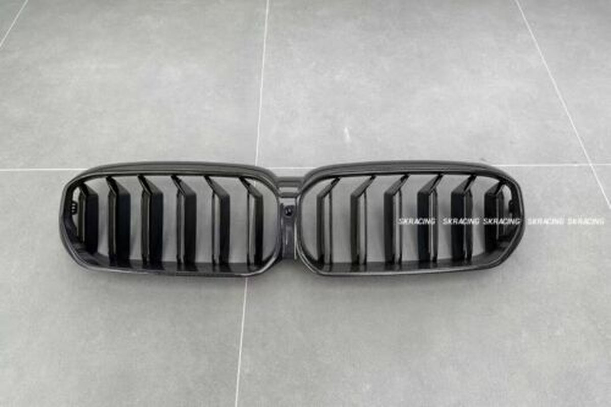 Real Carbon Fiber Front Grille Grill Cover for BMW 5 Series M5 F90 2021-2023