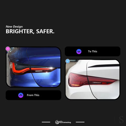 Taillights for 4 Series M4 G22 G23 G26 G82 Laser Head Diode Running Light Fiber Optic Diode Tail Light Assembly