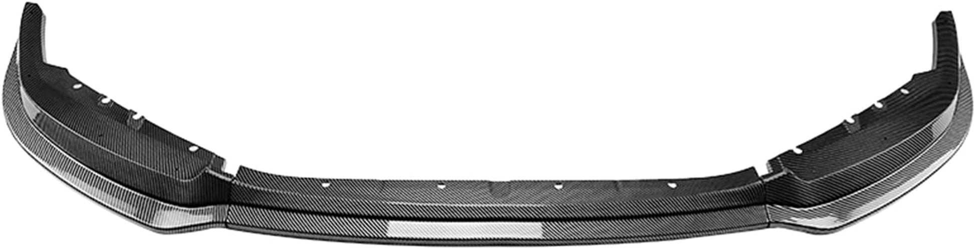 Car Front Bumper Spoiler Lip Kit for BMW 2 Series M2 G87 2023-2024 Gloss Black Carbon Fiber Look